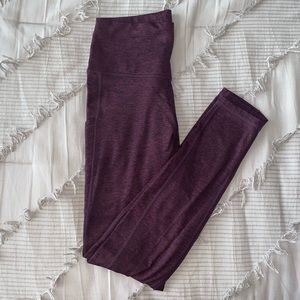 Maroon leggings